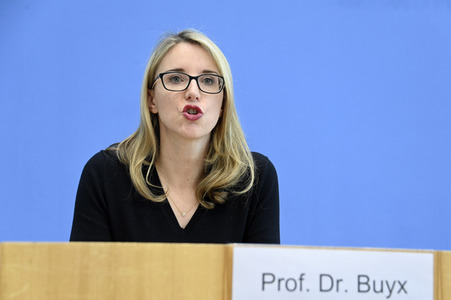 Bundespressekonferenz Vulnerabilität und Resilienz in der Krise in Berlin