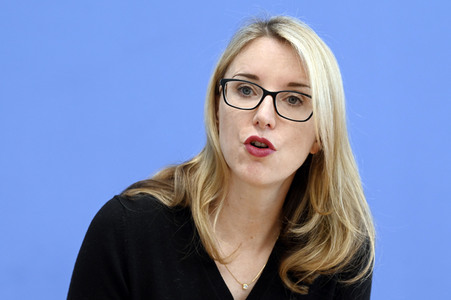 Bundespressekonferenz Vulnerabilität und Resilienz in der Krise in Berlin