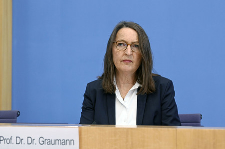 Bundespressekonferenz Vulnerabilität und Resilienz in der Krise in Berlin