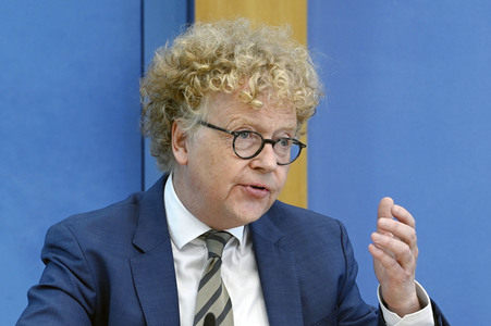 Bundespressekonferenz Vulnerabilität und Resilienz in der Krise in Berlin