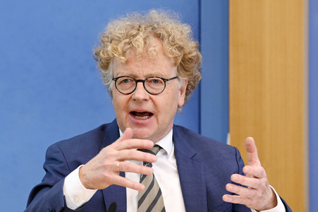 Bundespressekonferenz Vulnerabilität und Resilienz in der Krise in Berlin