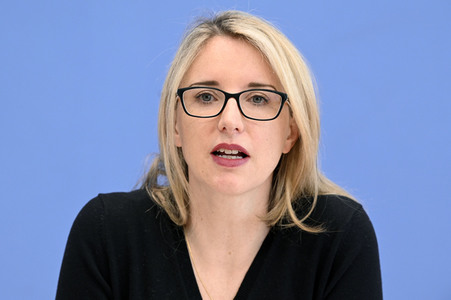 Bundespressekonferenz Vulnerabilität und Resilienz in der Krise in Berlin