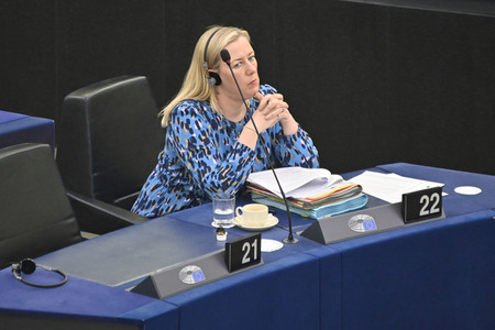 Plenartagung über die Lage in Afghanistan im EU-Parlament in Straßburg