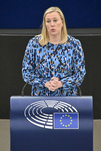 Plenartagung über die Lage in Afghanistan im EU-Parlament in Straßburg