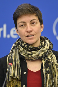 Pressebriefing der Fraktion Grüne/EFA im EU-Parlament in Straßburg