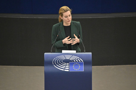 Plenartagung zum EU-Emmissionshandel im EU-Parlament in Straßburg