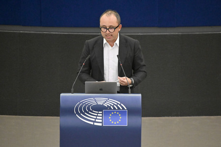 Plenartagung zum EU-Emmissionshandel im EU-Parlament in Straßburg