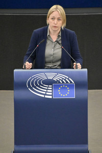 Plenartagung zum EU-Emmissionshandel im EU-Parlament in Straßburg