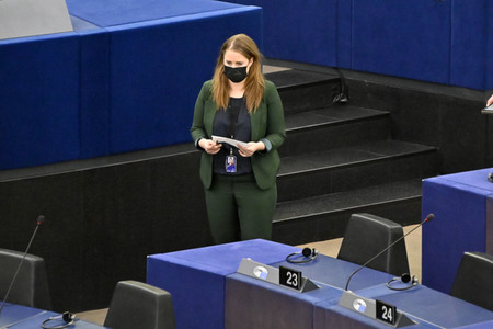 Plenartagung zum EU-Emmissionshandel im EU-Parlament in Straßburg