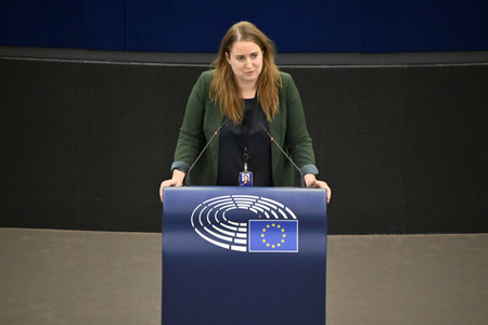 Plenartagung zum EU-Emmissionshandel im EU-Parlament in Straßburg