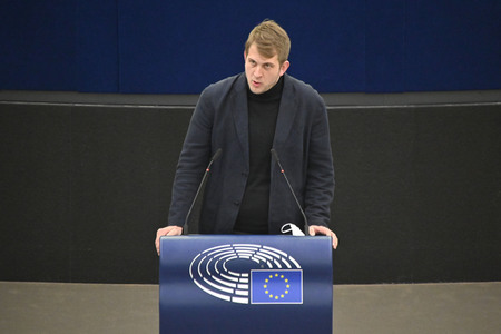 Plenartagung zum EU-Emmissionshandel im EU-Parlament in Straßburg