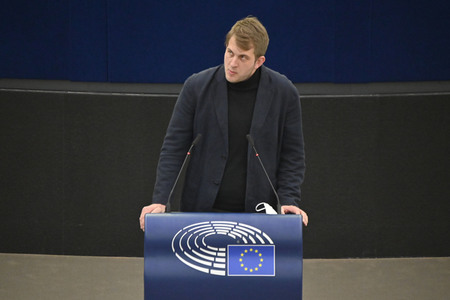 Plenartagung zum EU-Emmissionshandel im EU-Parlament in Straßburg