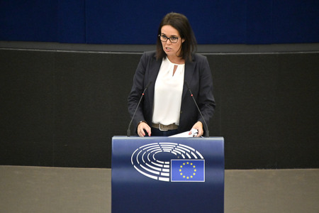 Plenartagung zum EU-Emmissionshandel im EU-Parlament in Straßburg