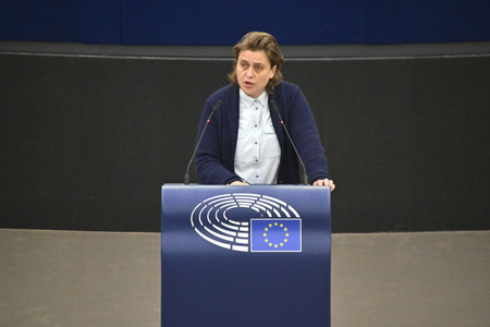 Plenartagung zum EU-Emmissionshandel im EU-Parlament in Straßburg