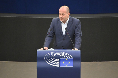 Plenartagung zum EU-Emmissionshandel im EU-Parlament in Straßburg