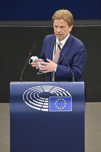 Plenartagung zum EU-Emmissionshandel im EU-Parlament in Straßburg