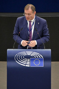 Plenartagung zum EU-Emmissionshandel im EU-Parlament in Straßburg