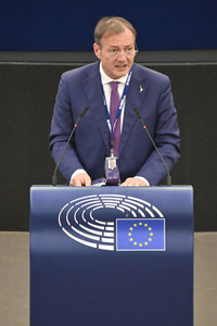 Plenartagung zum EU-Emmissionshandel im EU-Parlament in Straßburg