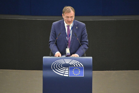 Plenartagung zum EU-Emmissionshandel im EU-Parlament in Straßburg