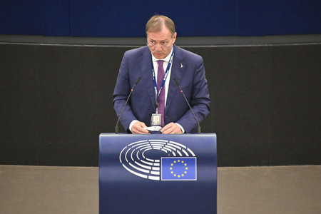 Plenartagung zum EU-Emmissionshandel im EU-Parlament in Straßburg