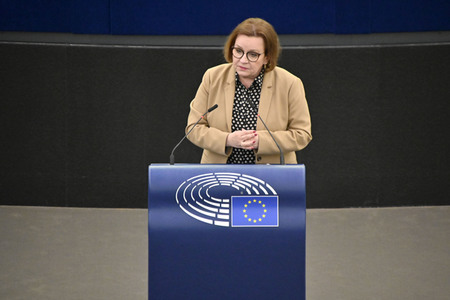 Plenartagung zum EU-Emmissionshandel im EU-Parlament in Straßburg