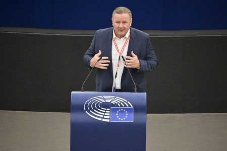 Plenartagung zum EU-Emmissionshandel im EU-Parlament in Straßburg