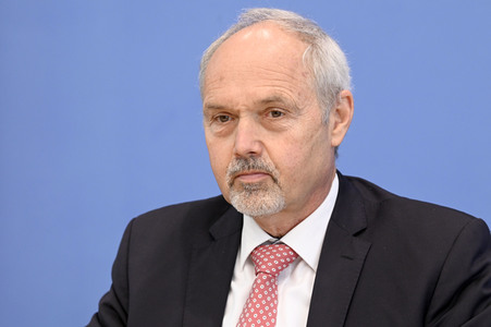 Bundespressekonferenz Vorstellung des 30. Tätigkeitsberichtes des BfDI in der Krise in Berlin