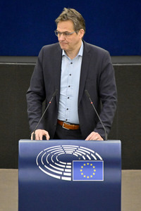 Plenartagung zum Bericht des Weltklimarats im EU-Parlament in Straßburg