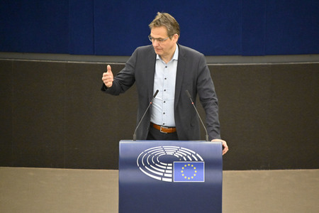 Plenartagung zum Bericht des Weltklimarats im EU-Parlament in Straßburg