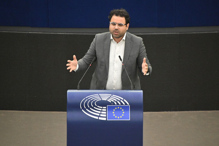 Plenartagung zum Bericht des Weltklimarats im EU-Parlament in Straßburg