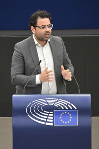 Plenartagung zum Bericht des Weltklimarats im EU-Parlament in Straßburg