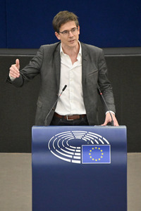 Plenartagung zum Bericht des Weltklimarats im EU-Parlament in Straßburg