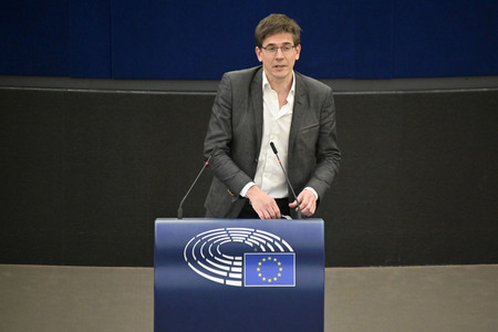 Plenartagung zum Bericht des Weltklimarats im EU-Parlament in Straßburg