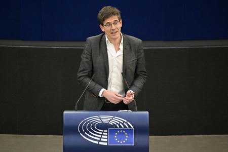 Plenartagung zum Bericht des Weltklimarats im EU-Parlament in Straßburg