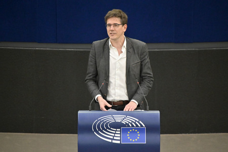 Plenartagung zum Bericht des Weltklimarats im EU-Parlament in Straßburg