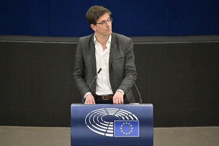 Plenartagung zum Bericht des Weltklimarats im EU-Parlament in Straßburg