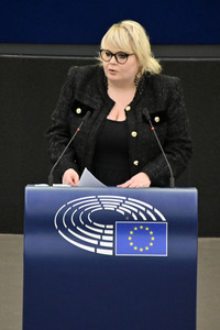 Plenartagung zum Bericht des Weltklimarats im EU-Parlament in Straßburg