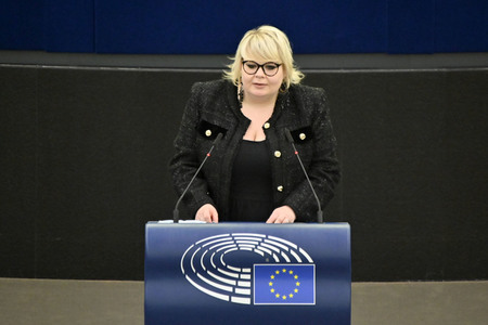 Plenartagung zum Bericht des Weltklimarats im EU-Parlament in Straßburg