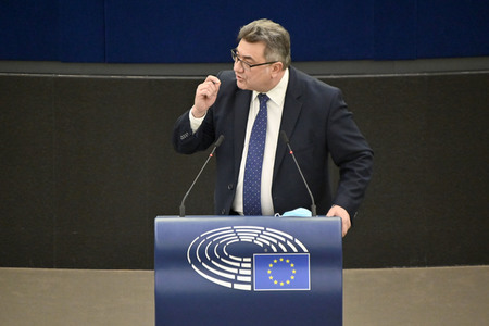 Plenartagung zum Bericht des Weltklimarats im EU-Parlament in Straßburg