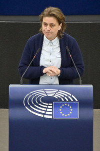 Plenartagung zum Bericht des Weltklimarats im EU-Parlament in Straßburg