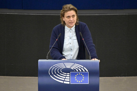 Plenartagung zum Bericht des Weltklimarats im EU-Parlament in Straßburg