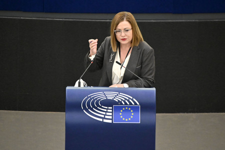 Plenartagung zum Bericht des Weltklimarats im EU-Parlament in Straßburg