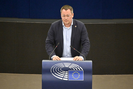 Plenartagung zum Bericht des Weltklimarats im EU-Parlament in Straßburg