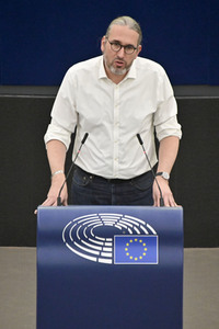 Plenartagung zum Bericht des Weltklimarats im EU-Parlament in Straßburg