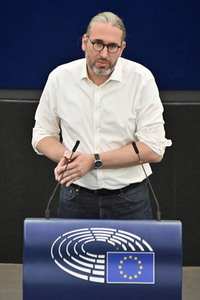 Plenartagung zum Bericht des Weltklimarats im EU-Parlament in Straßburg