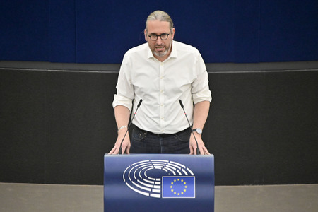 Plenartagung zum Bericht des Weltklimarats im EU-Parlament in Straßburg