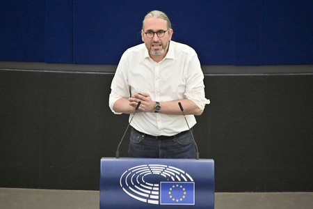 Plenartagung zum Bericht des Weltklimarats im EU-Parlament in Straßburg