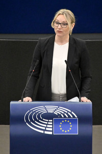 Plenartagung zum Bericht des Weltklimarats im EU-Parlament in Straßburg