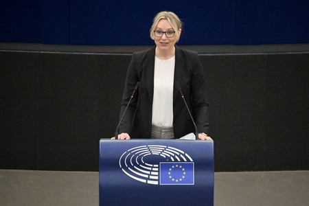 Plenartagung zum Bericht des Weltklimarats im EU-Parlament in Straßburg