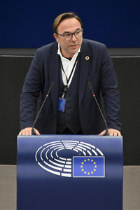 Plenartagung zum Bericht des Weltklimarats im EU-Parlament in Straßburg